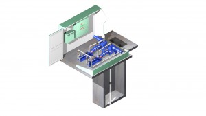 3d pumping station